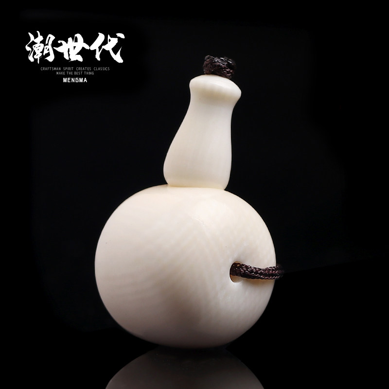 冰料猛犸牙分体三通佛头佛珠星月金刚菩提百香籽手串文玩diy配饰