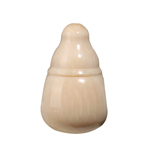 原色冰料猛犸牙三通一体佛头星月金刚108颗佛珠文玩手串配饰配件