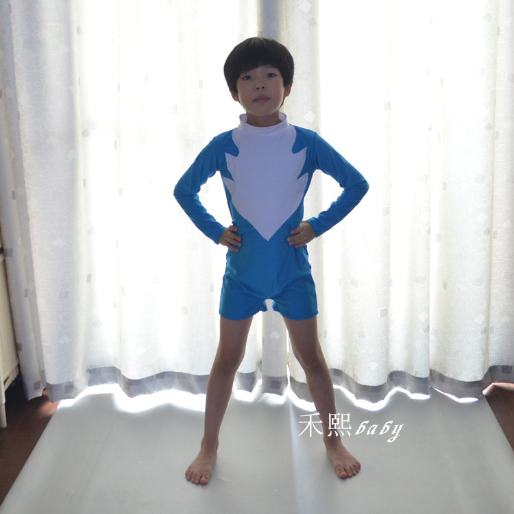 儿童长袖紧身练功服演出广播体操