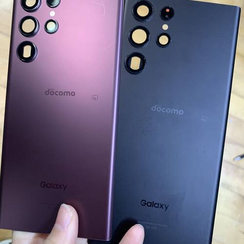 S22Ultra后盖玻璃S22+电池盖S22ultra后壳手机后盖原装拆机日版