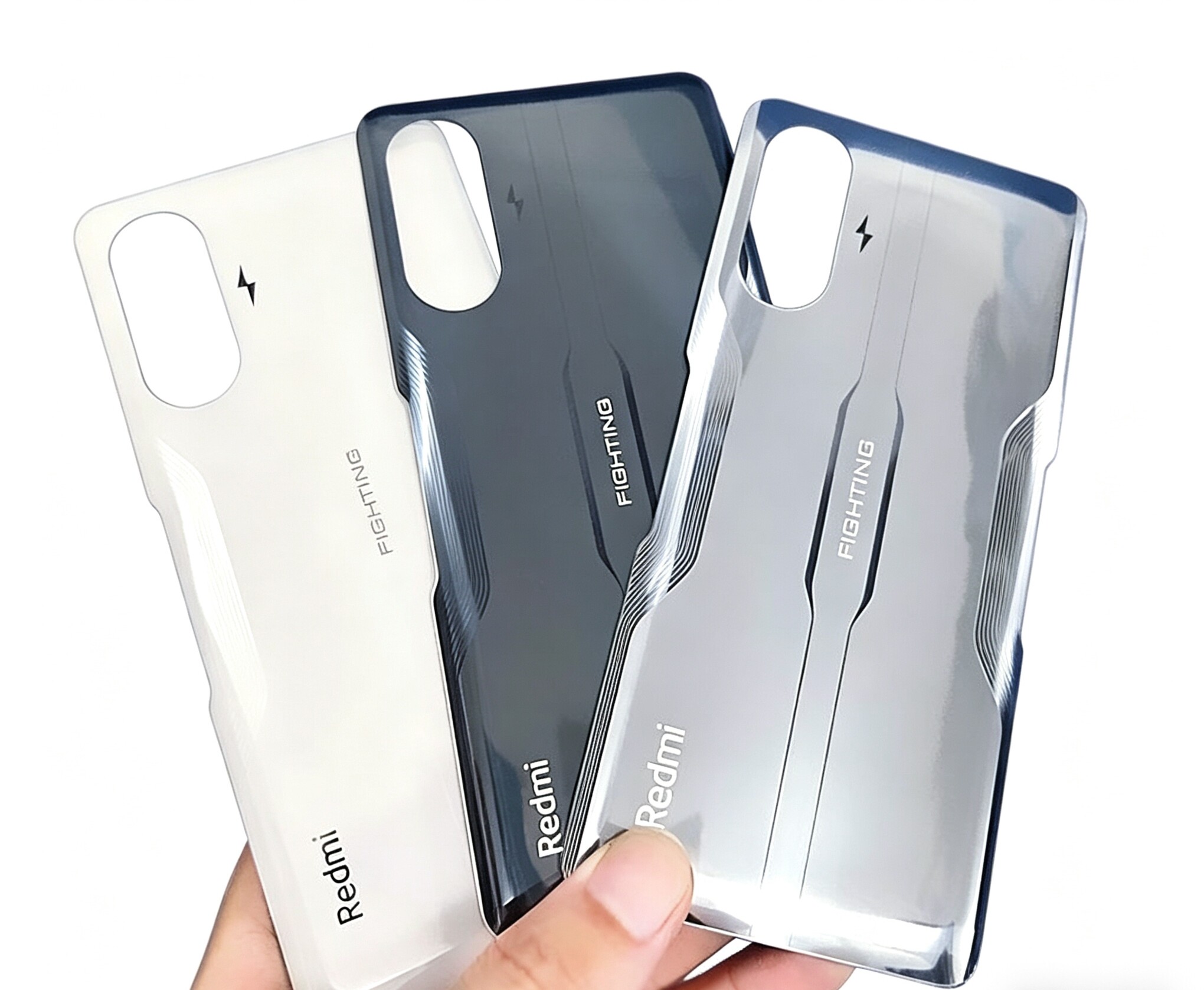 适用于 K40游戏增强版后盖玻璃K40后盖5G手机外壳背屏