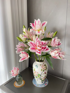 上海种业（火星之约）重瓣香水百合鲜切花家庭办公水养鲜切花