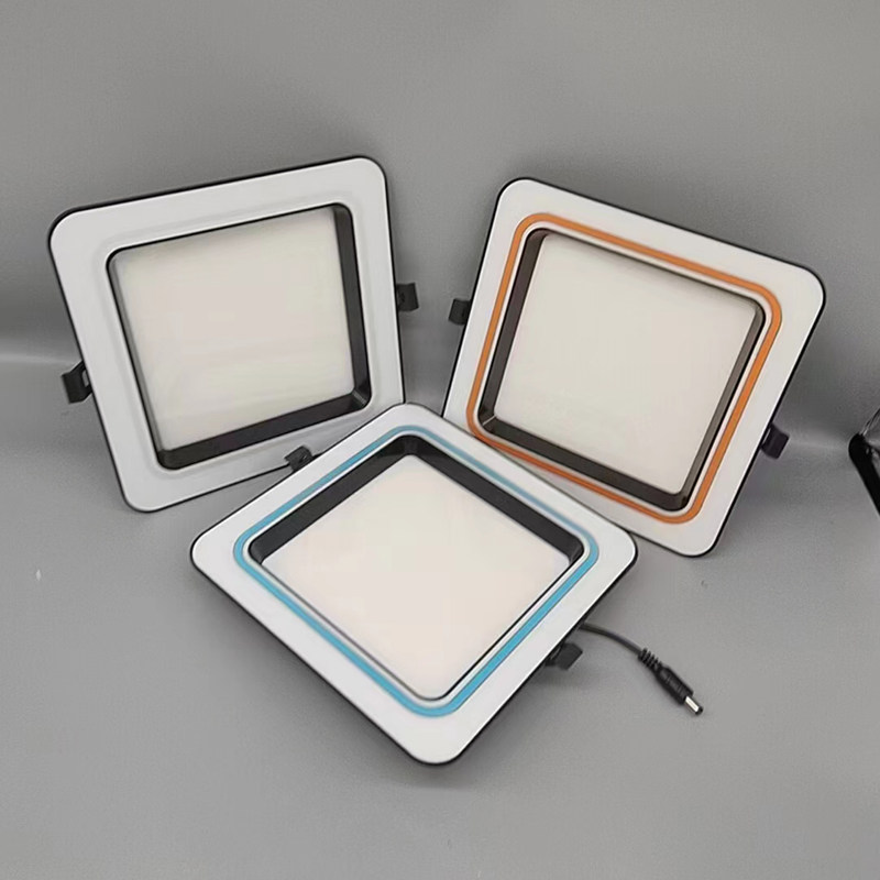 蜂窝大板集成吊顶20*20led灯嵌入式格栅小方灯19*19石膏顶通用