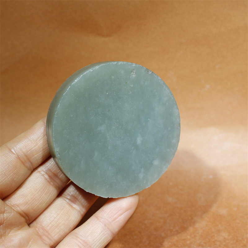95克青玉山料原石镯芯新疆和田玉天然玉石可切牌子磨珠新手入门级