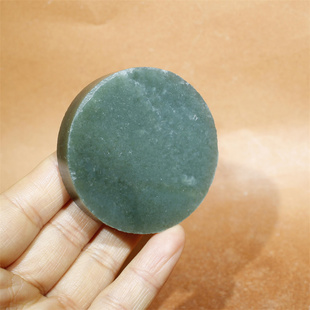 包邮74克青玉山料原石镯芯新疆和田玉新手雕工练手学习料天然玉石