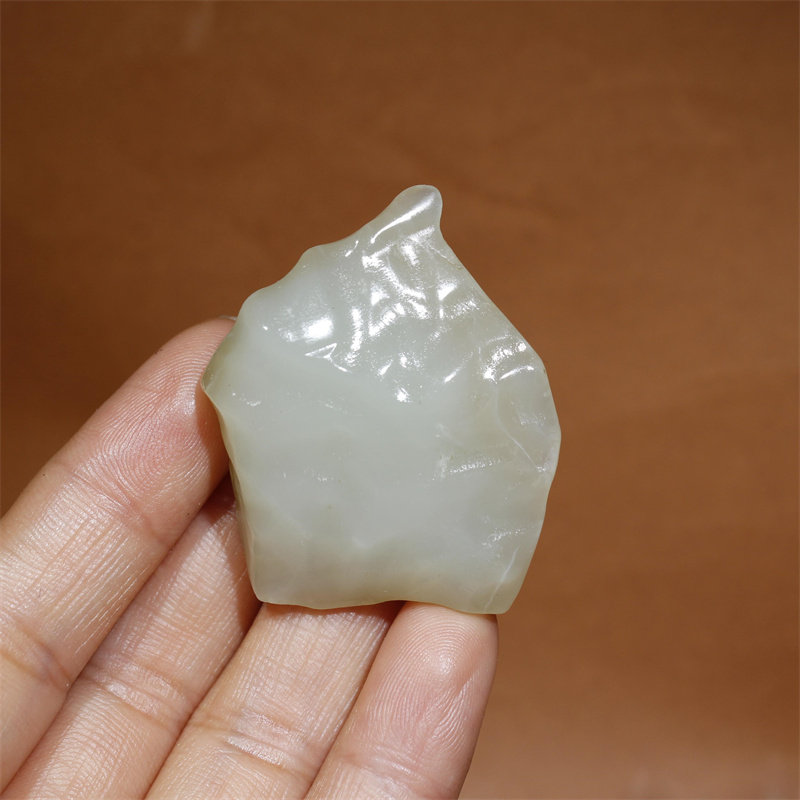 21克新疆和田玉白玉戈壁料原石