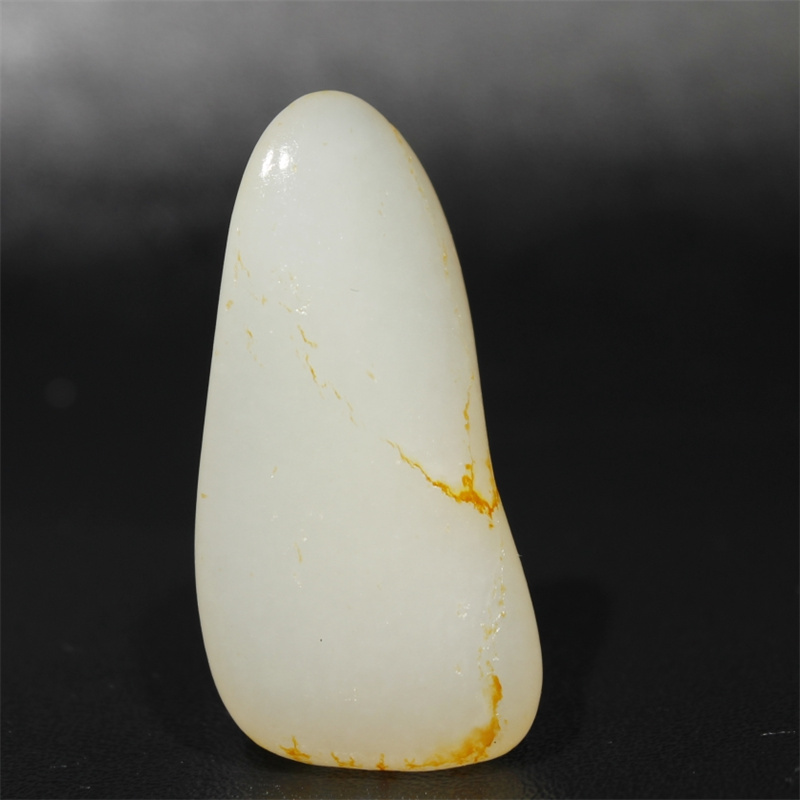 新疆和田玉一級白皮色吊墜籽