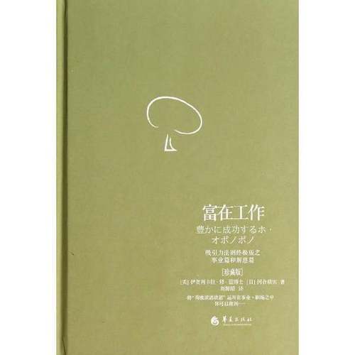正版9成新图书丨 富在工作：吸引力法则终极版之事业篇和解惑篇  （美）伊贺列卡拉·修·蓝，（日）河合政实著；刘滌昭译 9787508