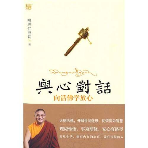 正版图书丨 与心对话（有水印有折痕）  嘎玛仁波切 9787539935973