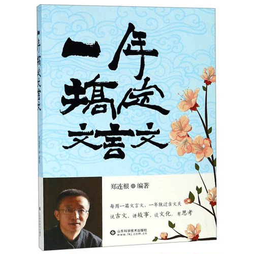 正版图书丨 一年搞定文言文  郑连根编著 9787533197018