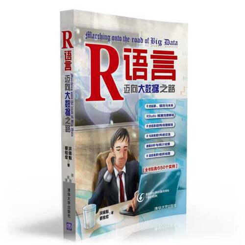 正版图书丨 R语言-迈向大数据之道 洪锦魁 清华大学出版社 9787302430056  洪锦魁，蔡桂宏 9787302430056