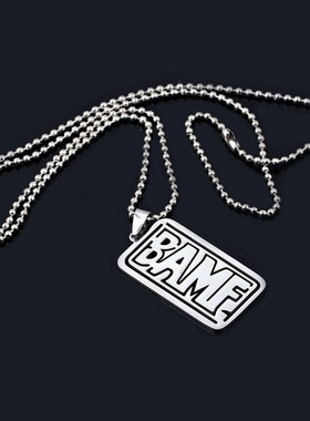 游戏周边bamf 麦克雷合金项链 钥匙扣挂件速卖通厂家