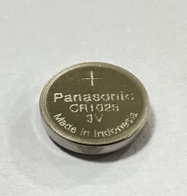 松下CR1025纽扣电池进口锂3V自行车计步器刹车灯电子手表秒表石英
