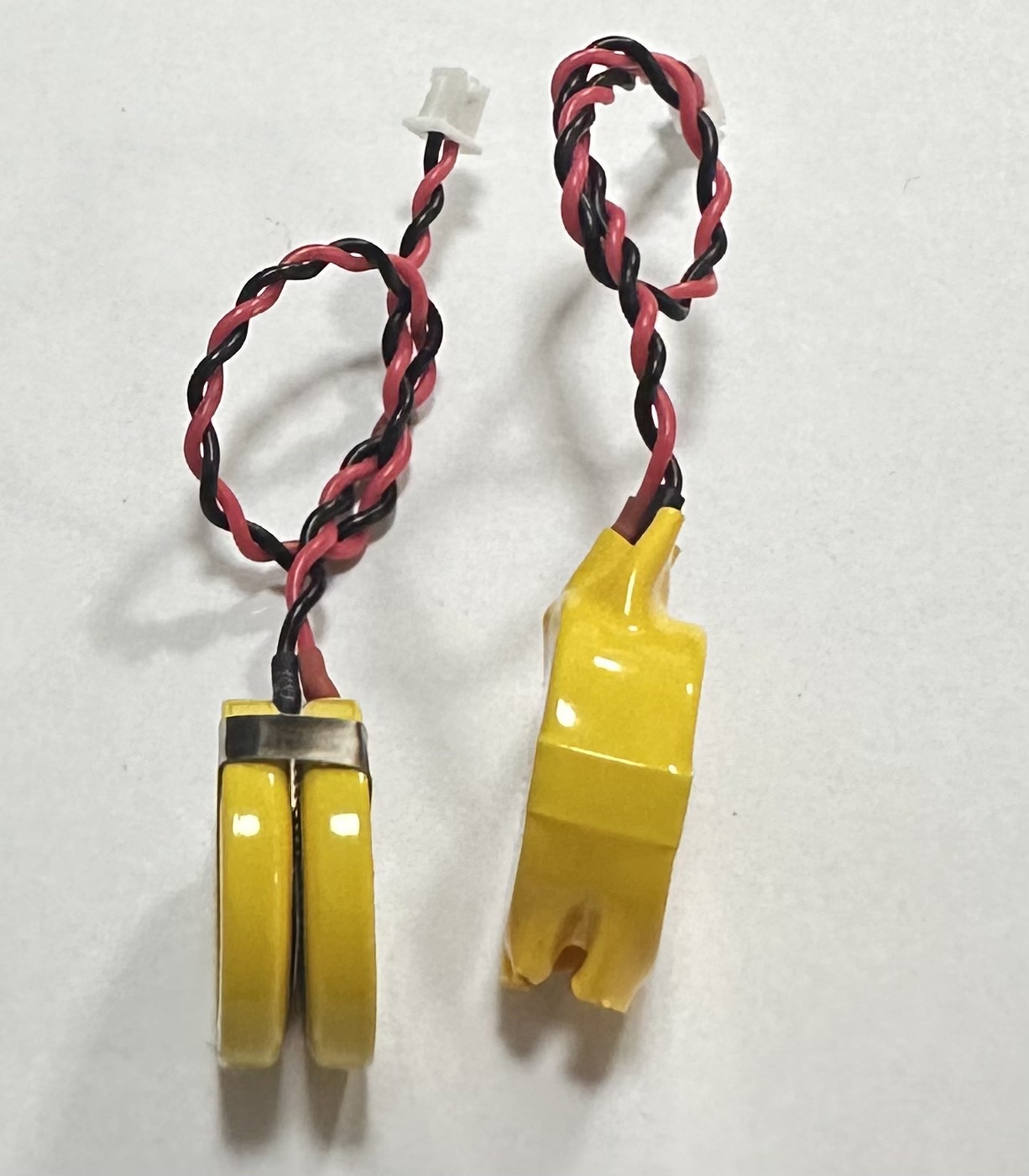 Panasonic松下CR1632并联2个连线带线1.25插头灶子感应按纽3V电池