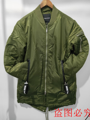 保暖防风加厚连帽中长款棉服服