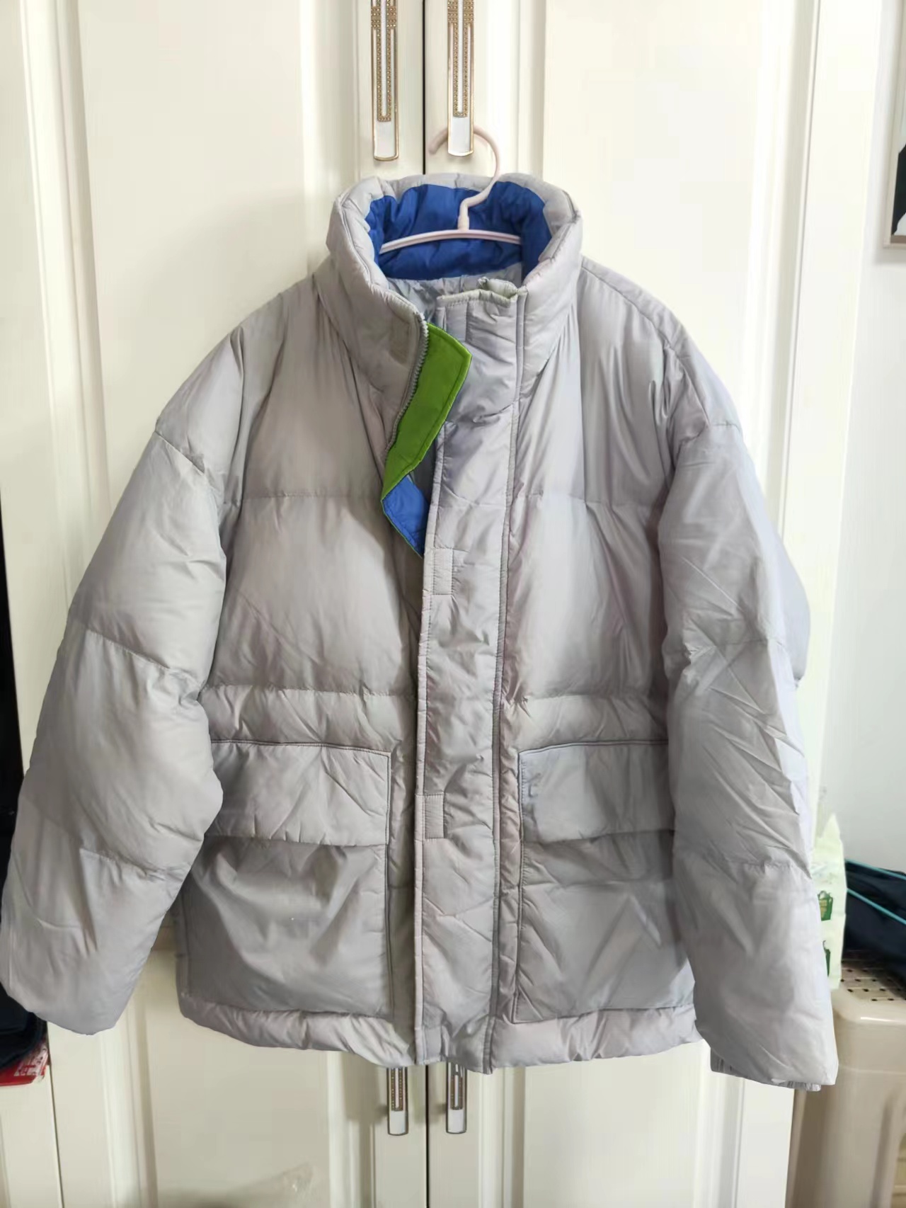 中华美邦清仓男薄款宽松羽绒服