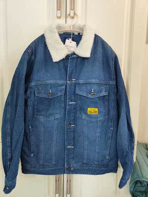 中华美特棉服冬季仿仿羊羔绒潮