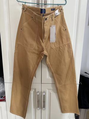 休闲阔腿直筒男裤子美邦