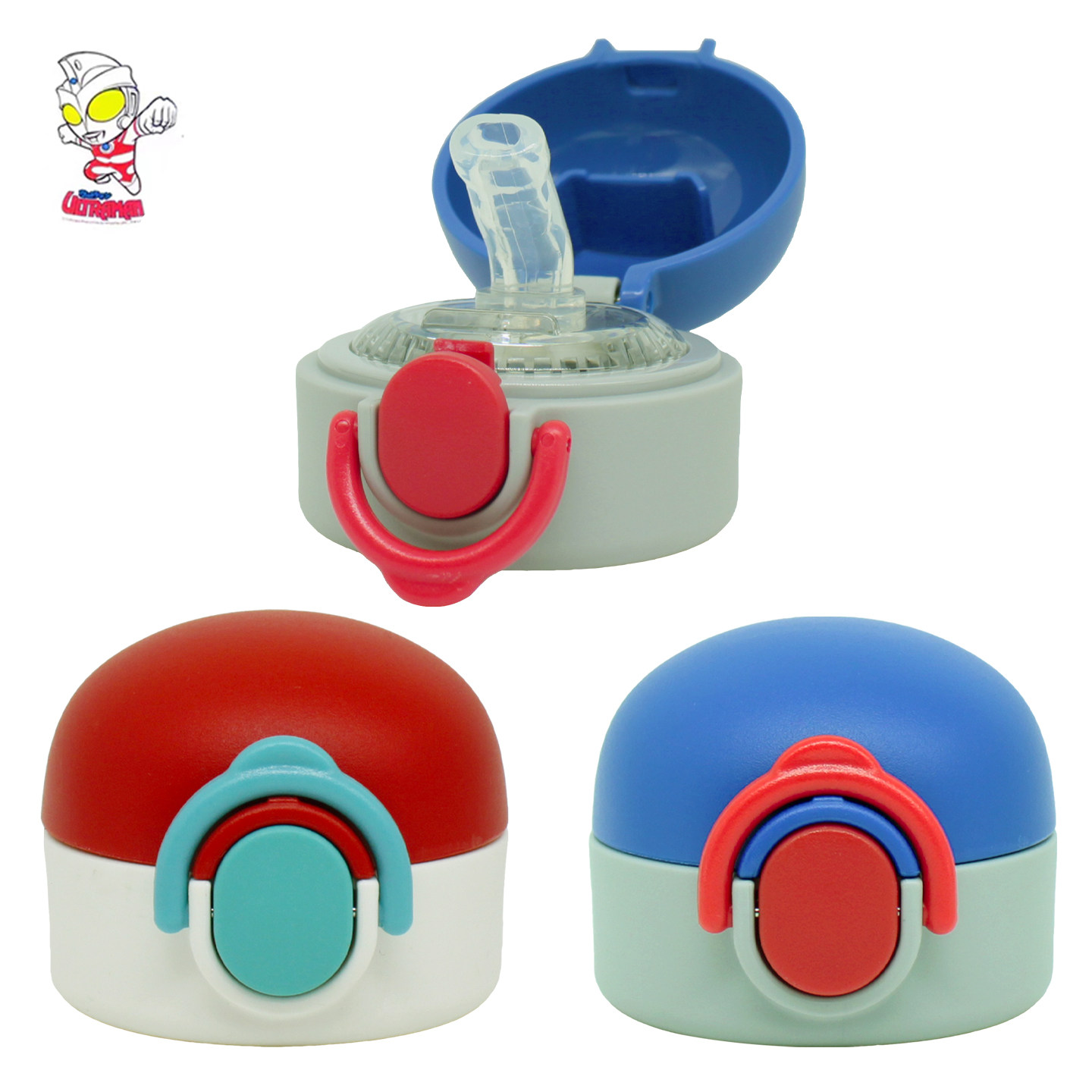 适用于奥特曼同款小黄人鲍勃tim熊保温杯吸管盖配件防漏替换吸嘴