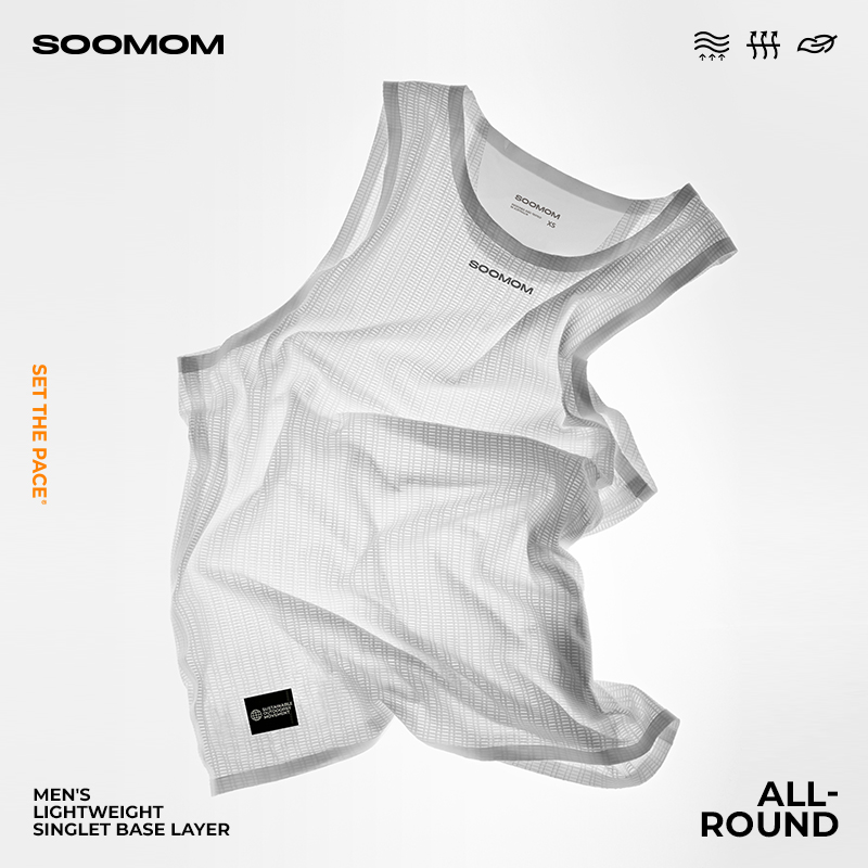 SOOMOM | ALL-ROUND 男士公路车无袖骑行内衣