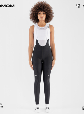 SOOMOM | BASE女士双箭头储物背带骑行长裤骑行服自行车服 带坐垫