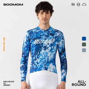 男士 ROUND 公路车骑行服防紫外线男款 长袖 SOOMOM 上衣新款 ALL