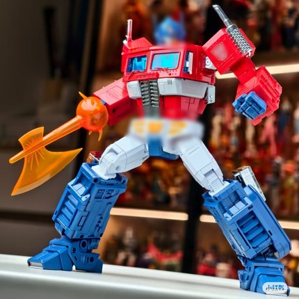 MP44配色全涂装MP10擎天K版 MP44配色涂装MP10车厢小滚珠变形玩具