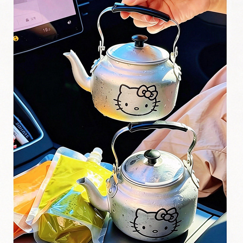 水吊子蛋糕奶茶专用咖啡壶秋季限定围炉煮茶铝制泡茶壶烘焙甜品壶
