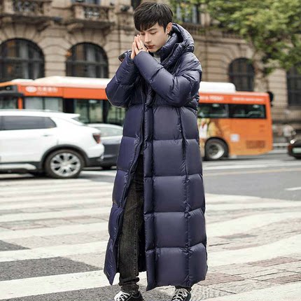 羽绒服男长款2025秋冬新款进口鹅绒600克加厚鹅绒情侣极寒外套女