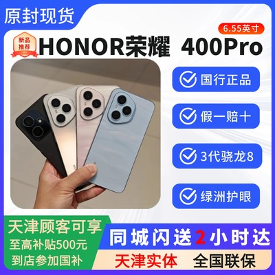 honor荣耀400Pro直屏智能5G手机