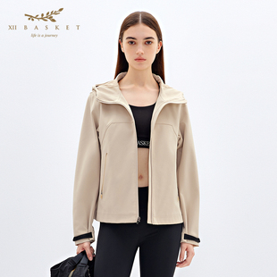 秋款 运动休闲日常休闲轻盈百搭连帽外套 BASKET十二篮商场同款 XII