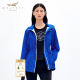 XII 海洋水纹速干防泼可拆连帽户外风衣女 BASKET十二篮春季