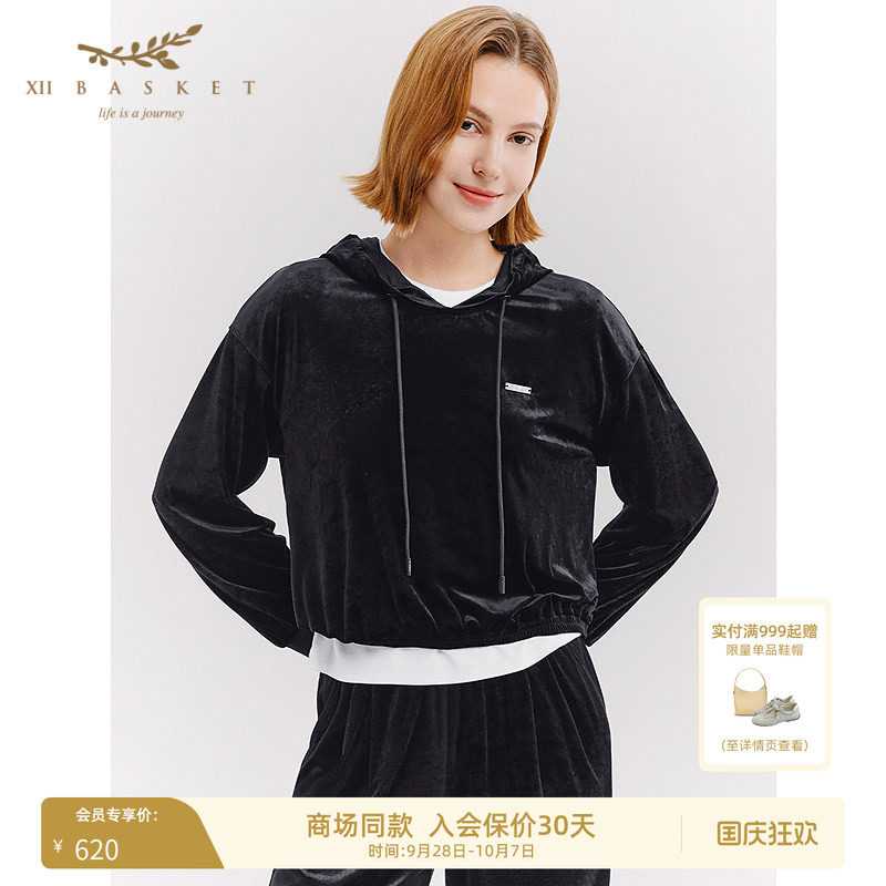 十二篮醋酸休闲显瘦简约卫衣