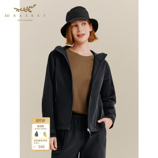 经典 商场同款 黑色百搭休闲运动户外外套 BASKET十二篮秋季 XII