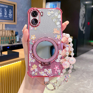 高级感0pp0ppoa软硅胶a6v手链外壳新款 plt120保护套A6s5G全包a6c防摔OPPO少女时尚 新款 适用OPPOA6s手机壳A6i