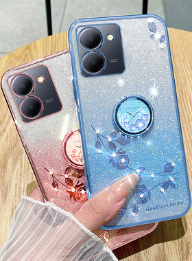 适用vivoY78手机壳Y78M保护V2278A套vivo女新款y78+全包防摔viv0vo丫voviy软硅胶viovy十超薄voy785G简约时尚