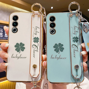 适用魅族20手机壳魅族21新款 meizu20pro保护套M381Q全包防摔21软胶壳M461Q腕带挂绳por女小清新pr0高级感简约