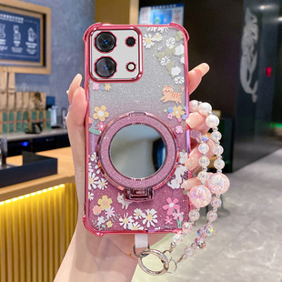 适用红米Note13手机壳RedmiNote13Pro保护套note13pro+镜头全包防摔noto13pro十女时尚高级感带支架透明外壳