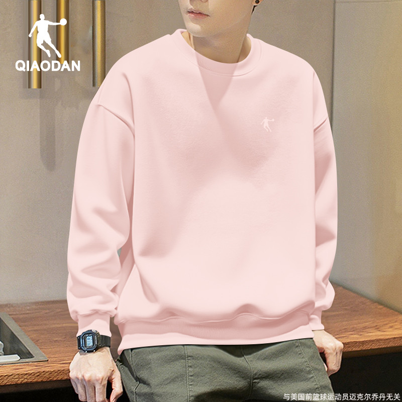 乔丹卫衣男圆领长袖宽松运动上衣