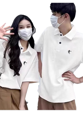 乔丹短袖男女同款polo衫运动服