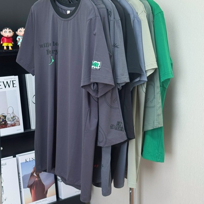 芬腾睡衣男夏季纯棉短短裤套装