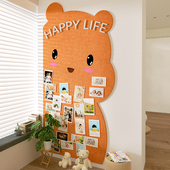 照片墙装 饰创意相框挂墙毛毡板墙上相簿墙展示墙网红免打孔相片墙