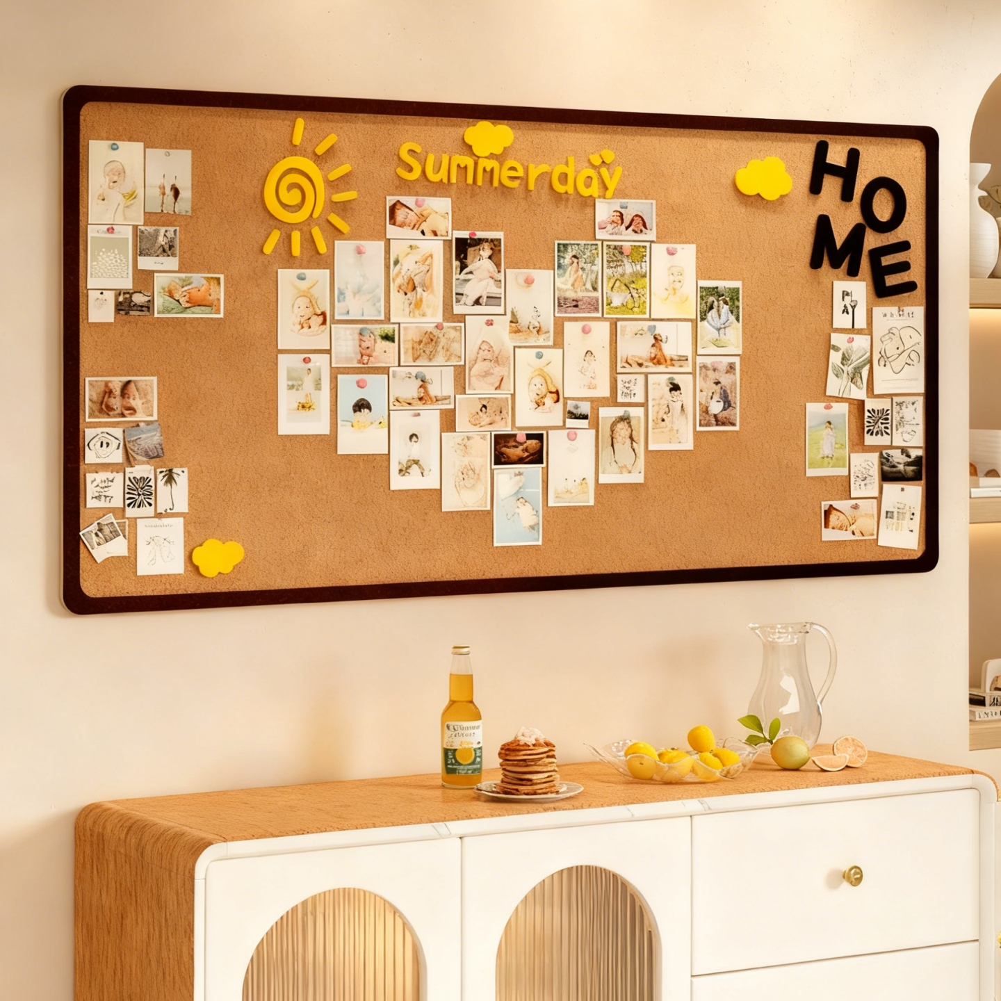 √不伤墙的照片墙没经验也一样贴