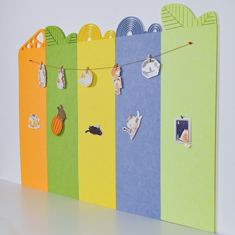 毛毡板软木板照片墙毛毡墙贴