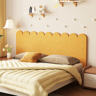 床围免打孔毛毡板毛毡墙贴照片墙挂展示墙软木板背景板软木装饰板置物架相框挂画自粘墙壁贴板扎板公司文化墙