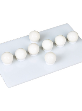 苏民峰八白石阵摆件天然8粒小球