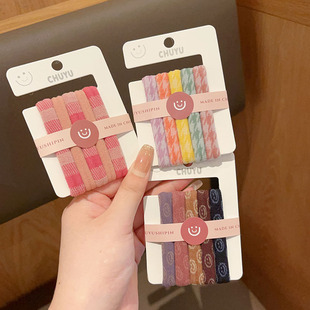 女童高弹力皮筋发绳发饰儿童橡皮筋扎头绳宝宝不伤发发圈女孩头饰