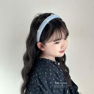 儿童高颅顶海绵发箍小女孩不勒头防滑女童压发发捆头窟小女孩头箍