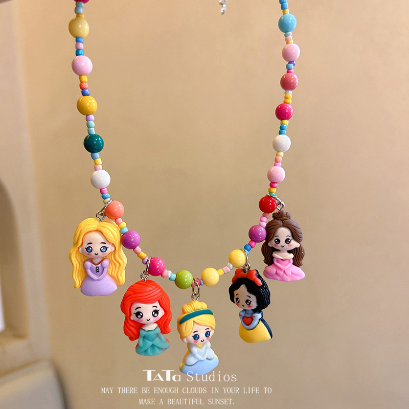 其他0-12可爱女卡通项链配饰
