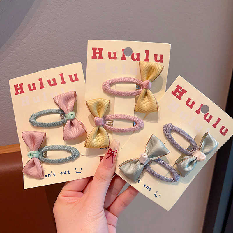 布艺不伤发侧边刘海韩国春夏头饰